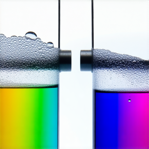 探秘室外與室內滴水現象的異同，圖片展示一台機器在不同環境下的水滴行為，強調環境因素對滴水的影響，並解釋為何會產生不同結果。