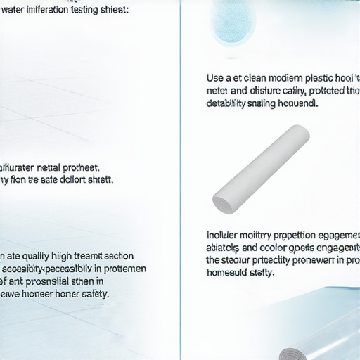 揭秘地板滲水測試方法的圖片，展示如何用簡單的一招檢測家中地板的滲水問題，保護家庭安全的步驟和工具，讓您立即採取行動。