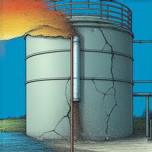 水箱膨脹過程中出現的危險情況，展示膨脹水箱的細節及潛在危機，提醒用戶重視水箱安全和維護，了解水箱膨脹的真相及其隱藏風險。