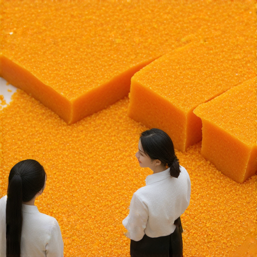 探索烏魚子背後故事的圖片，展示烏魚子的製作過程以及外籍英文老師進行一對一交流的場景，鼓勵觀眾擴展視野與文化理解。