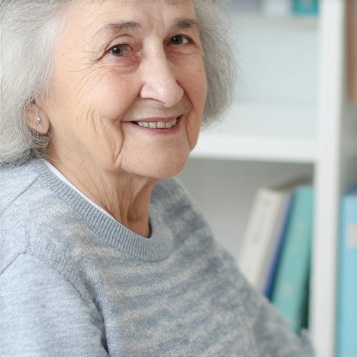 解密銀髮族英語學習新趨勢的圖片，展示外籍教師一對一教學的場景，強調互動與學習的樂趣，配合銀髮族學員的滿意表情，傳達無限可能的英語學習體驗。