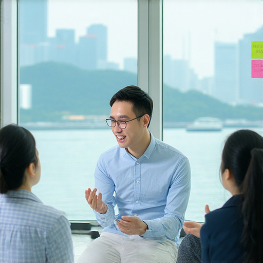 探索香港會議展覽中心的外籍英文老師一對一教學，幫助學生提升流利溝通能力，場景展示學習氛圍與互動教學，讓你立即了解學習的樂趣與成效。