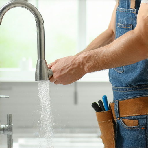 專家示範如何換水龍頭而不需關水，提供簡單步驟，解決漏水問題，保護水資源，提升用水效率，讓家居維修更輕鬆。