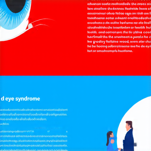 紅眼症介紹圖，強調眼睛健康對學習的重要性，並鼓勵與外籍老師一對一提升英文能力，促進好學習環境。