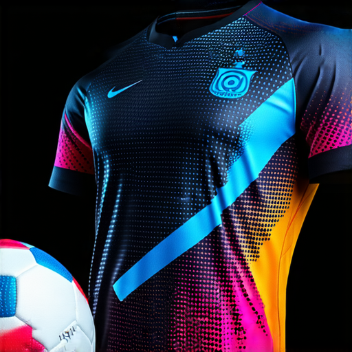 打造獨一無二的球衣與球，展示創新印刷技術的細節與應用，強調個性化設計的無限可能，突顯運動裝備的藝術與科技結合。
