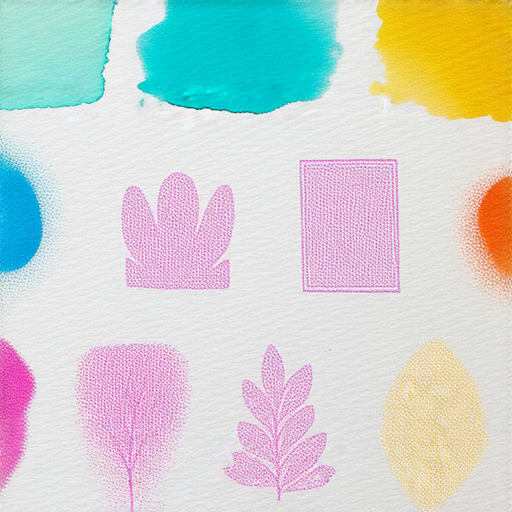 自製墨水原子印的驚艷發現，展示個性化每一頁的技巧，圖片中包含手工製作的墨水與創意印章，激發創造力與獨特風格，讓書寫更具個人特色。