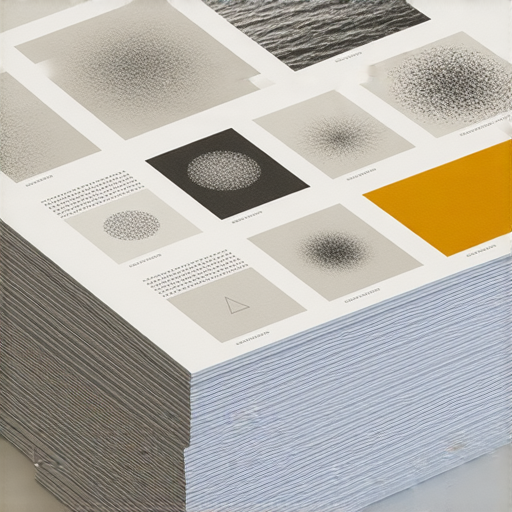 一疊A4紙，展示其多種創意用途，包含手工藝品、藝術創作、便條紙和包裝設計，強調A4紙的無限可能性，呼籲探索這些獨特用法，啟發創意。