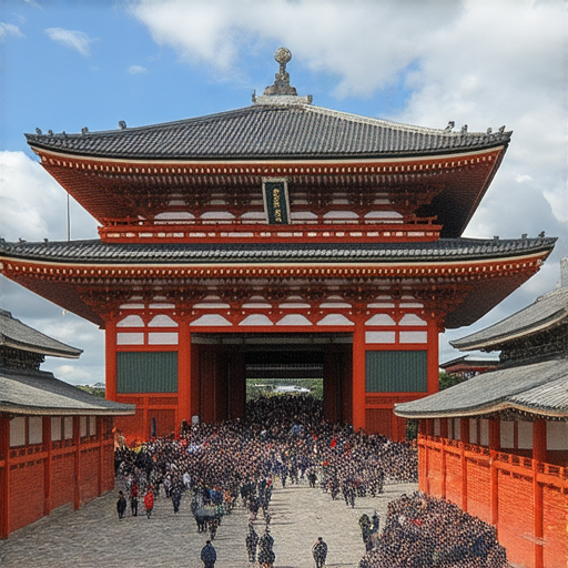 探索淺草寺的魅力與外籍英文老師一對一教學，提升英語能力的學生在課堂上熱情互動，背景是淺草寺壯觀的景色，展現文化與學習的結合。