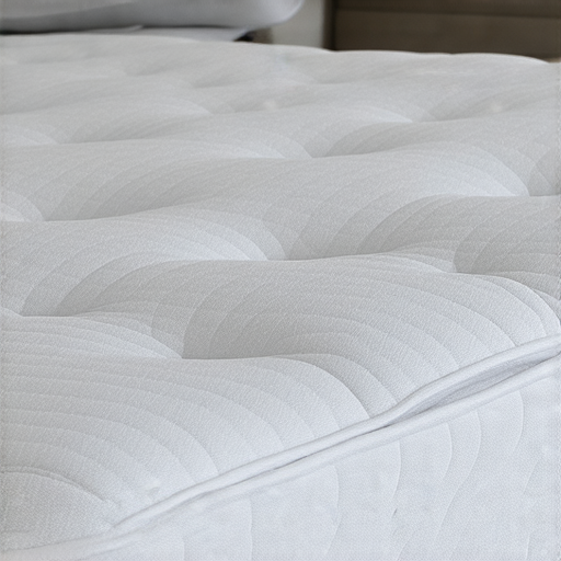 完美床褥的特寫，顯示柔軟的材質和舒適的設計，周圍環境營造出安靜的睡眠氛圍，強調提升睡眠品質的重要性，讓人想立即體驗舒適的睡眠。