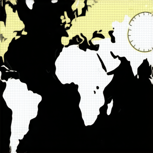 揭開時差的秘密，展示全球時區地圖和時鐘，強調不同地區的時間差異，探索時差背後的驚人真相，吸引讀者深入了解全球混亂的原因與影響。