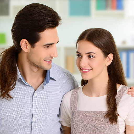 外籍老師一對一教學場景，學生專注練習英文口說，提升語言能力，開啟語言學習之旅，互動交流，友善環境，專業外籍教師指導，鼓勵學生自信表達。