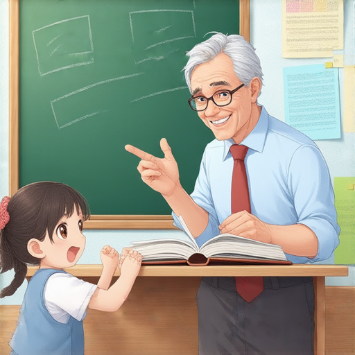 一名外籍老師正在與學生進行一對一英語教學，學生表現出專注和興奮，背景為教室環境，展現掌握流利英語的學習氛圍。