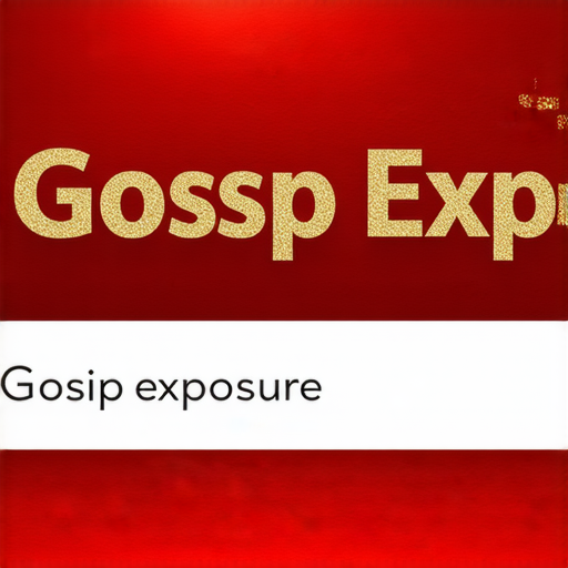 八卦曝光的通知圖片，揭示背後的秘密與驚人內容，吸引觀眾的注意，傳遞重要信息，讓人期待揭秘的過程，充滿好奇與懸念。