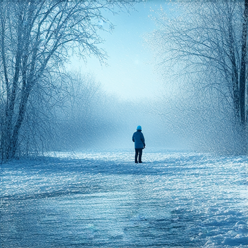 冬至期間，專家分享通渠秘訣，探索冰雪奇蹟，揭示水流逆轉的方法，圖片展示冬季通渠的技巧與自然景觀，讓你掌握冬至通渠的要訣。