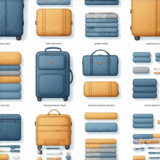 打包攻略大公開，展示從txt文件到D-Day的全過程，圖中包含旅行用品整理技巧及秘訣，助你輕鬆掌握打包要領，讓每次旅行更高效便捷。