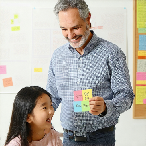 每天學英文，展示外籍老師一對一教學情景，老師與學生互動，體驗英文學習的樂趣，鼓勵點擊探索更多教學資源。