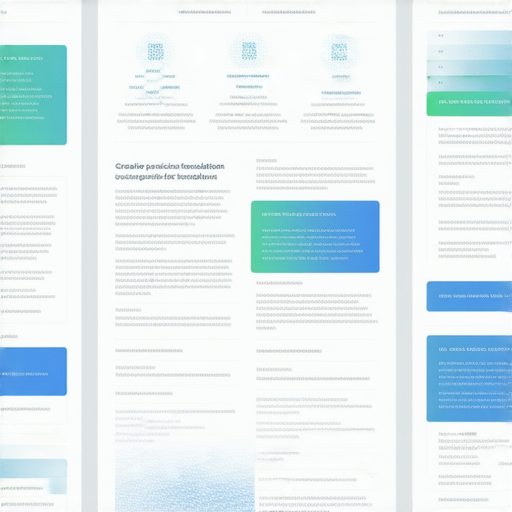 神奇打包術展示貸款、翻譯、紙盒的應用，幫助提高業務效率的創意方法，專注於提升運營效率和成本控制的視覺化概念。
