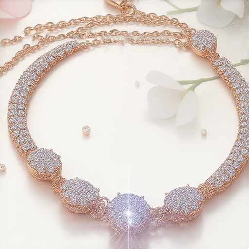 一條精緻的手鏈，閃爍著珠寶光澤，象徵運勢與幸運的力量，背景為柔和的色彩，展現其獨特魅力，揭示手鏈如何影響你的運勢。