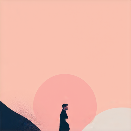 抗拒誘惑的祕密圖示，展示一位專注的個體運用簡單技巧克服誘惑，背景呈現柔和的色調，強調心理韌性與自我控制。此技巧助人打破束縛，提升生活質量。