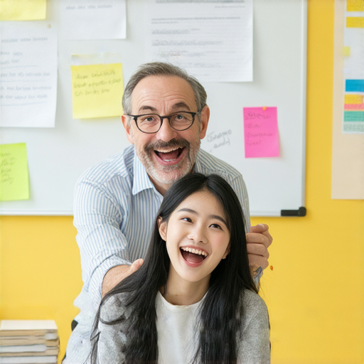 打破語言障礙的外籍老師一對一英語教學盛典圖片，展示老師與學生互動，激發學習熱情，讓學習變得有趣且高效，立即探索英語學習新體驗。