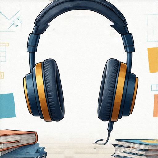 耳機的英文說明與學習，外籍老師一對一練習，適合希望提高英語聽說能力的學習者，圖片展示耳機和互動學習的場景。