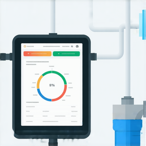水管壓力測試裝置顯示測試數據，檢查水管壓力測試標準，確保安全無漏水隱患，避免潛在危險，保障家居安全與健康。