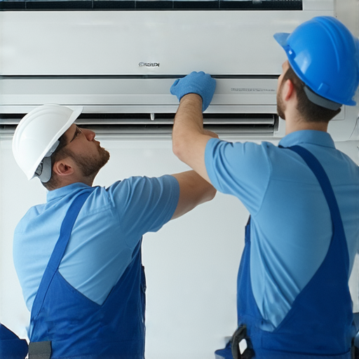 分體式冷氣維修過程中，技術人員檢查排水系統，確保冷氣不再滴水，增進室內舒適度，揭示維修秘訣的實用指南。