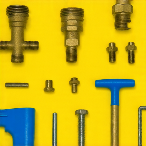 水管維修工具與配件的特寫，展示舊水管的常見問題及解決方案，教你如何成為家居水管達人，分享不為人知的水管小常識，提升居家水管維護技巧。