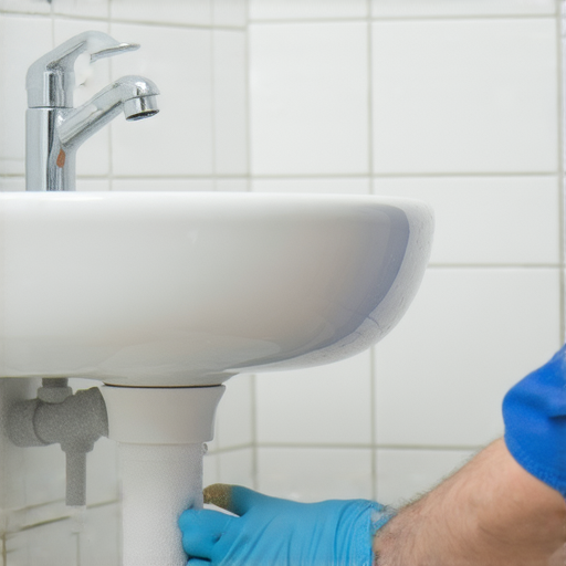 洗手盆漏水修復秘訣，手握工具修復水管問題，檢查漏水源頭，清理水管連接，使用防水膠帶，快速解決漏水困擾，保障家庭衛生與安全。