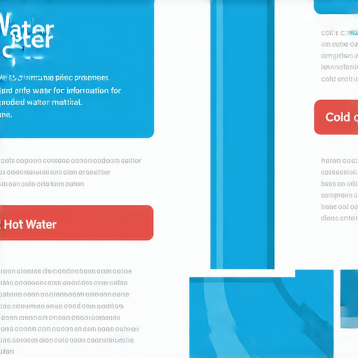 揭示水管價格差異的資訊圖，顯示冷熱水管選擇的重要性，包含不同材料的價格比較，幫助用戶了解在購買水管前必知的細節。