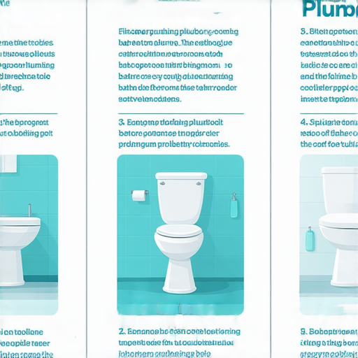 馬桶水管故障的解決方案圖片，展示五種有效方法，幫助迅速修復衛浴問題，確保安全衛生，立刻提升使用舒適度，讓你輕鬆解決意外故障。