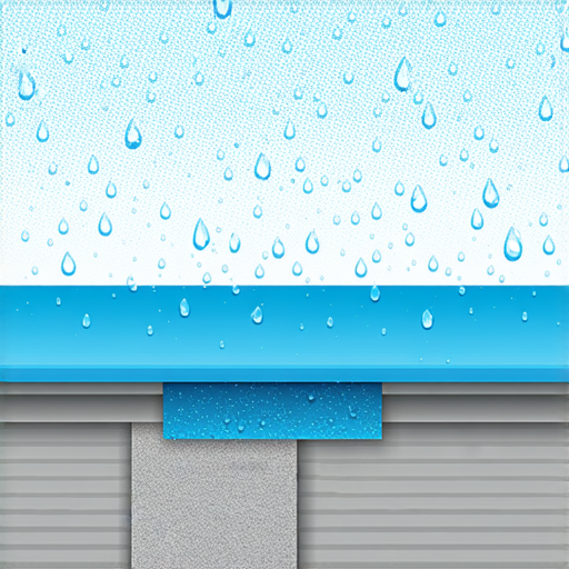 拯救鐵皮屋頂的防水技術示意圖，展示雨水防護措施，讓雨水不再煩惱，提升屋頂安全性與耐用性，助您安心居住。