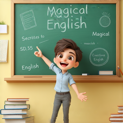 外籍老師一對一教學的場景，學生專注學習魔法英文，展示輕鬆愉快的學習氛圍，揭開學習祕密，立即提升英語能力。