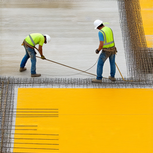 防水露台施工的秘訣分享，展現專業技術及工人專注工作的情景，強調挑戰與解決方案，完美露台防水的過程與成果，適合尋求露台防水技術的人士。