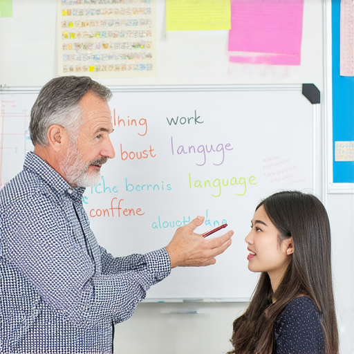 立即體驗外籍英語老師一對一教學，學生專心聆聽老師的指導，互動學習氛圍濃厚，助你開啟流利英語之路，提升語言能力，增強口說信心。