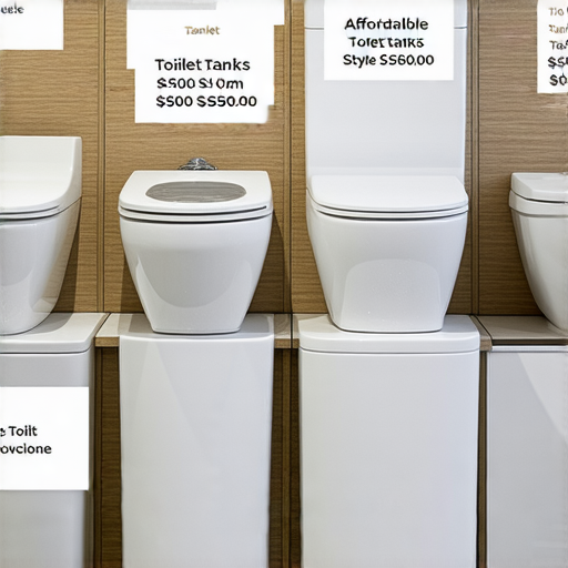 馬桶水箱展示，突出不同品牌及價格，揭示經濟實惠選擇，吸引消費者了解水箱價位，強調馬桶水箱的重要性與選購技巧，幫助您做出明智的購買決策。