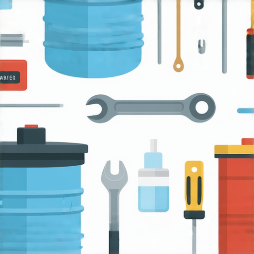 水箱更換過程的圖片，展示簡單步驟與工具，教你如何有效省時省力，包含關鍵技巧與注意事項，讓更換水箱變得輕鬆快捷。