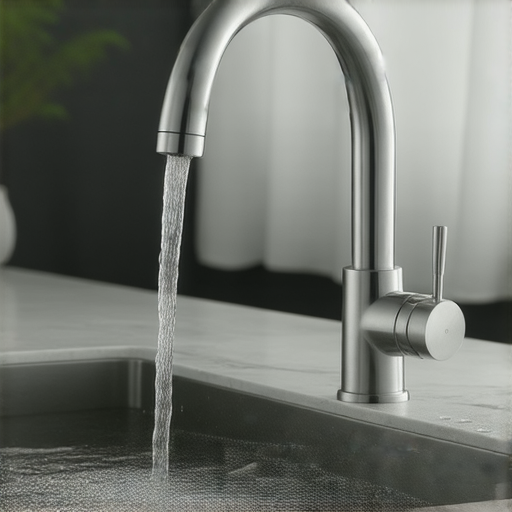 小米自動水龍頭正在運行中，水流順暢，展現智能科技的便捷體驗，適合現代家庭生活，提升生活品質和用水效率。