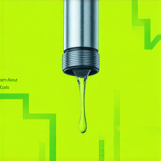 水龍頭漏水情況，水流不斷，顯示水費上升的數據圖表，提醒消費者注意水龍頭潛在浪費，探討可能浪費的千元水費問題，鼓勵讀者點擊了解詳細費用。