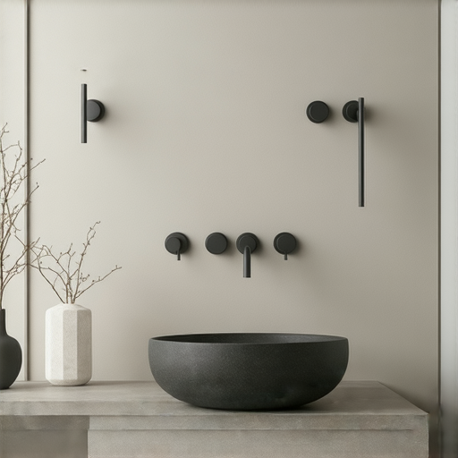 挑戰傳統的牆身水龍頭與高身水龍頭展示，展現新居家設計的獨特選擇，提供現代生活的完美解決方案，提升空間美感與實用性。