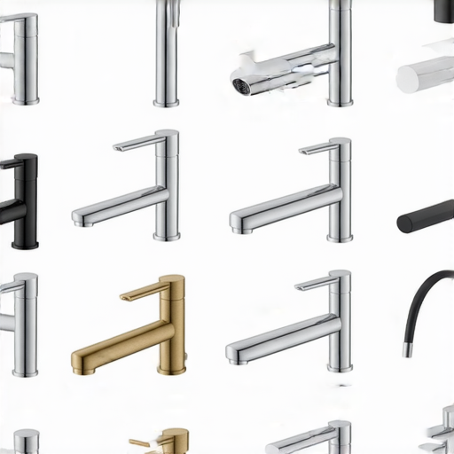 浴室水龍頭的多種選擇展示，包含不同款式與材質，適合各種家庭需求，揭開水龍頭的秘密，幫助你選擇最適合的浴室配件。