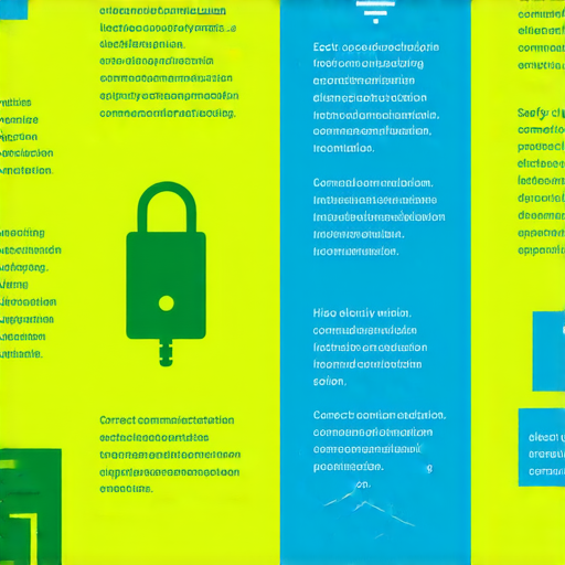 COP電力與安全OSH的示意圖，展示提升用電安全的方法，包含安全檢查、正確接線和使用安全設備，呼籲重視電力安全和OSH的重要性。