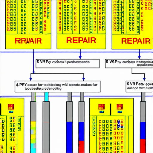 電掣火花的維修技巧示意圖，顯示安全檢查流程，強調不同電器部件的問題與解決方案，並提供關鍵維修步驟，讓您了解如何有效處理電器故障，保障設備性能。