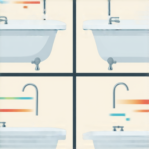 浴缸和面盆水龍頭更換技巧圖示，展示如何輕鬆打造完美衛浴空間，提供詳細步驟及工具介紹，幫助使用者掌握水龍頭安裝的關鍵技巧。