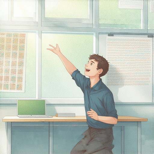 外籍老師一對一英文教學的學習場景，學生 enthusiastically 與外籍教師互動，展現流利英文的學習氛圍，鼓勵新手開啟流利英文之旅。