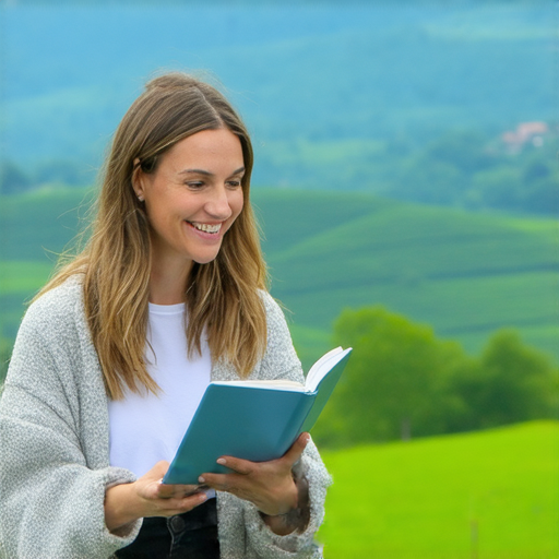 圖片展示了一位外籍英文老師在郊外教學，學生們愉快地參加一對一課程，背景是美麗的自然風景，探索郊外的奇妙，開啟學習新旅程，立刻預約外籍英文老師。