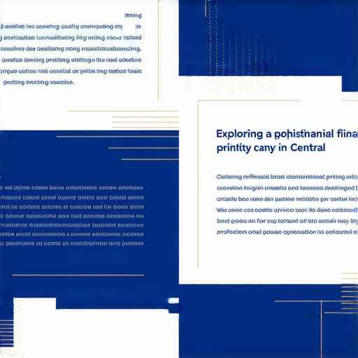 探索中環財經印刷公司，展現創意設計與專業服務，幫助企業提升品牌價值的印刷解決方案，專注於品質與客戶需求，助力品牌形象升級。