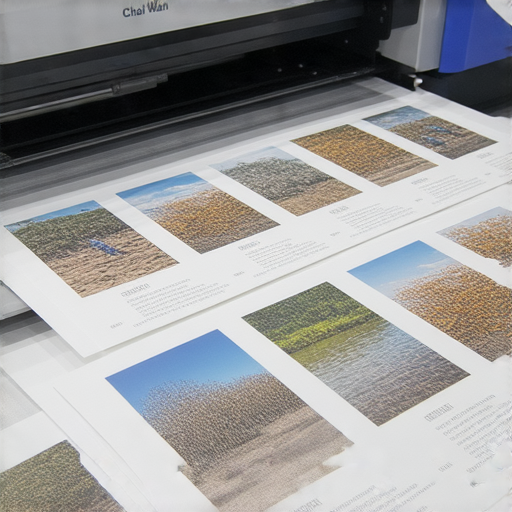 柴灣即日印刷明信片服務，展示多款創意設計的明信片，背景為現代化印刷設備，色彩鮮豔，反映出快速高效的印刷流程，讓創意迅速實現的場景。