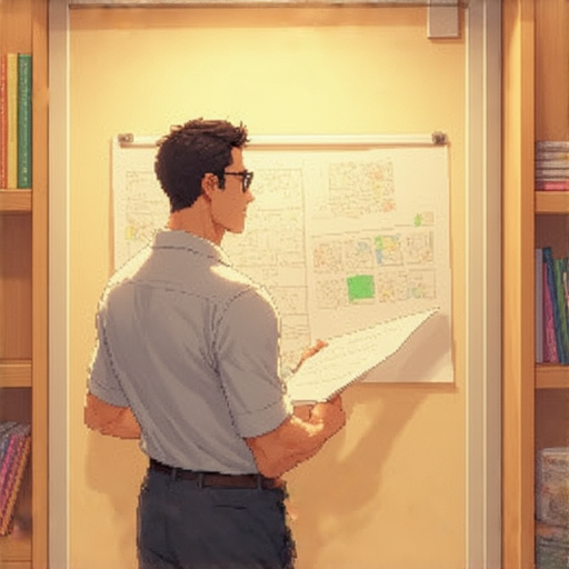 一名外籍英文老師在迷你倉內與學生一對一學習英語，學生專注聆聽，老師指導發音，營造輕鬆學習氛圍，展示如何利用迷你倉提升英語能力。