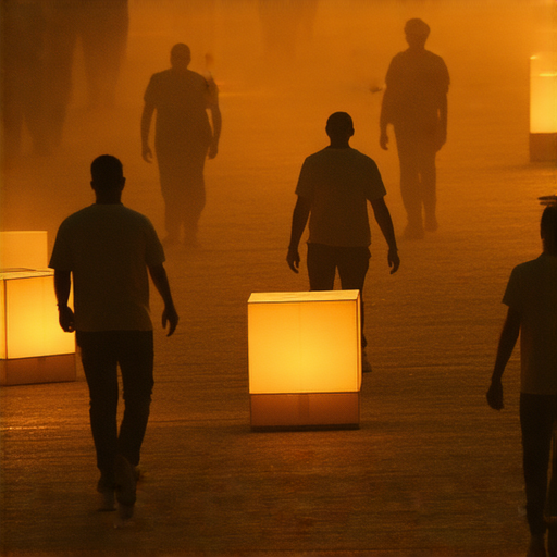 夜晚搬家的技巧分享，展示搬家過程中的神奇優勢，幫助讀者掌握夜晚搬屋的秘訣。圖片中顯示搬家團隊在燈光下高效工作，營造出夜晚搬家環境的氛圍。